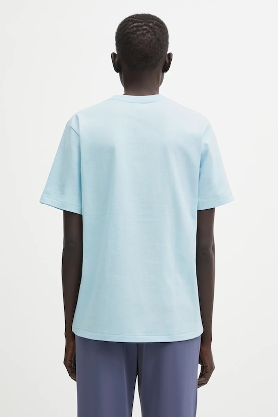 Ρούχα Βαμβακερό μπλουζάκι A Bathing Ape Palm Tree Camo 001TEL302025L μπλε