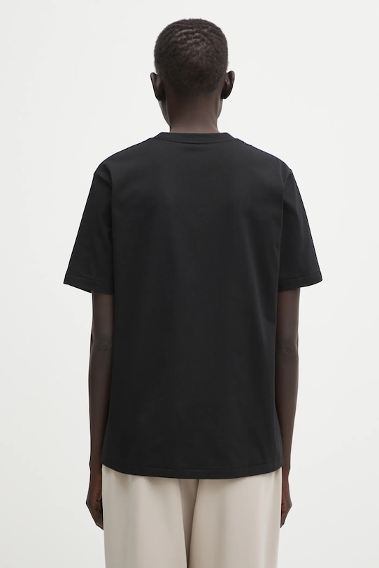 Ρούχα Βαμβακερό μπλουζάκι A Bathing Ape Ape Head One Point 001TEL302061L μαύρο