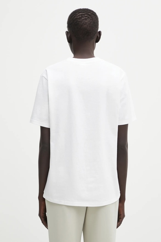 Ρούχα Βαμβακερό μπλουζάκι A Bathing Ape Solid Camo Milo On Ape Head 002TEL302021L λευκό