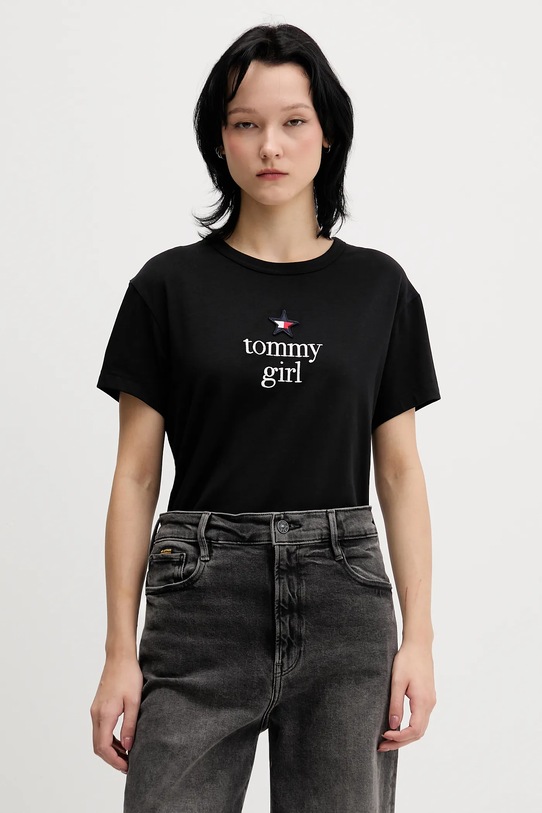 Tommy Jeans t-shirt pozostałe czarny DN0DN00094