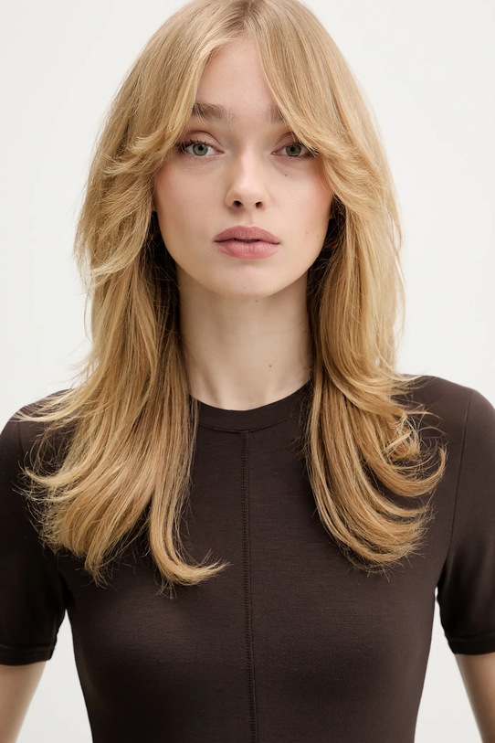 La Mania t-shirt SWING brązowy LM.SWING