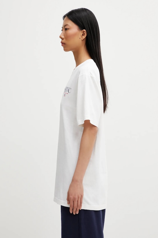 Sporty & Rich t-shirt bawełniany Nautical TO04363177WH01 beżowy AW25