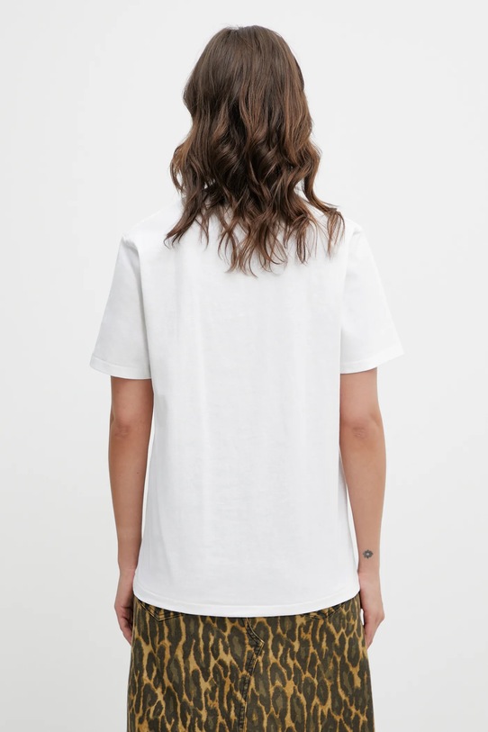Odzież A Bathing Ape t-shirt bawełniany Wild Leopard 002TEL802022L biały