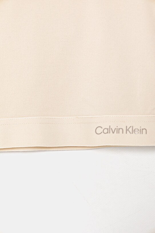 Dziewczynka Calvin Klein Jeans t-shirt IG0IG02977.9BYA beżowy