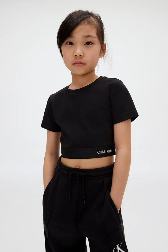 Футболка Calvin Klein Jeans круглий виріз чорний IG0IG02977.9BYA