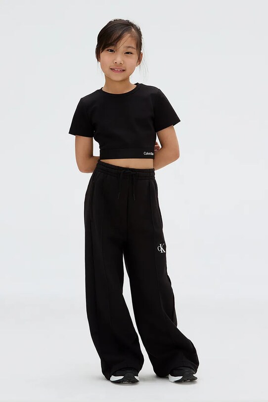 Дівчинка Футболка Calvin Klein Jeans IG0IG02977.9BYA чорний