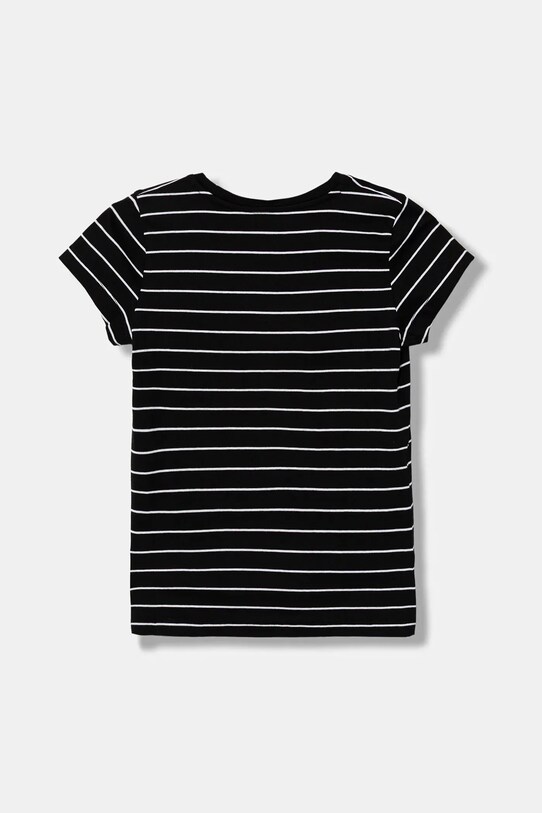 Dievča Detské bavlnené tričko Calvin Klein Jeans IG0IG02992.9BYA čierna