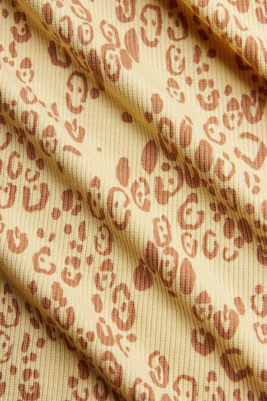 Lány Mini Rodini gyerek póló Mini leopard 1100029313 barna