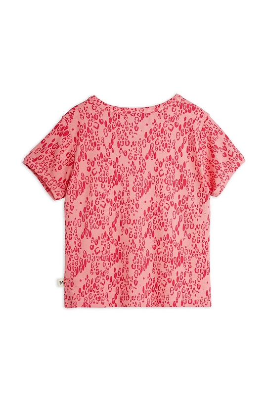 Mini Rodini gyerek póló Mini leopard 1100029328 rózsaszín AW25