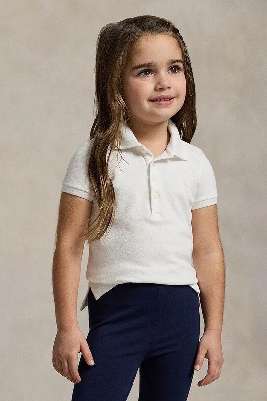 Tričko Polo Ralph Lauren bavlna biela 312573242005