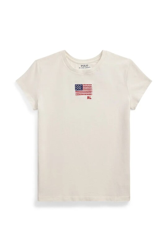Polo Ralph Lauren t-shirt okrągły biały 313971138001