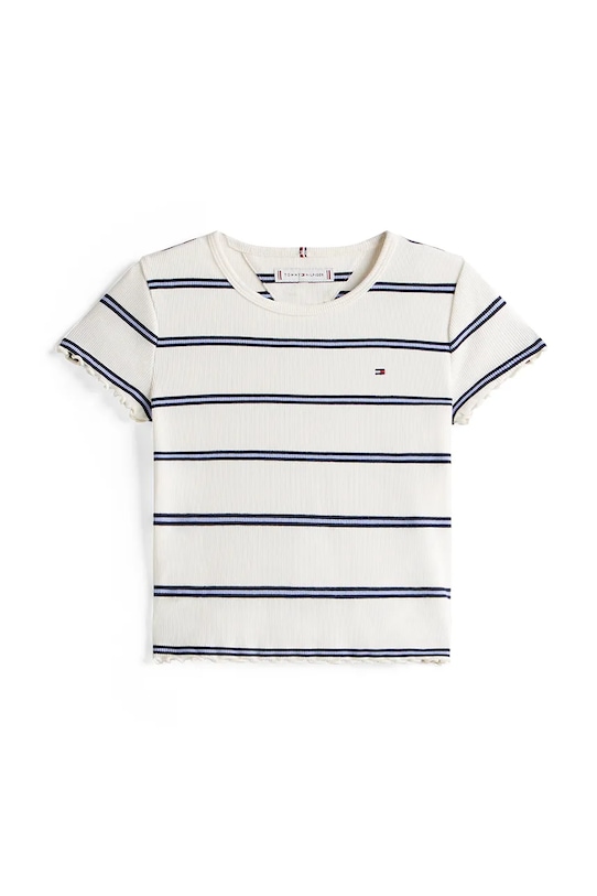 Tommy Hilfiger tricou copii KG0KG08590.104.122.9BYA bej AW25