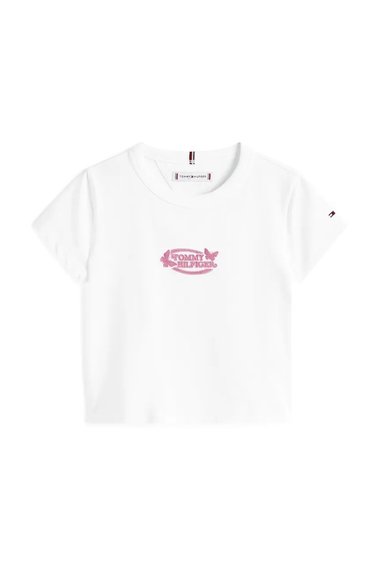 Футболка Tommy Hilfiger KG0KG08753.9BYA белый AW25