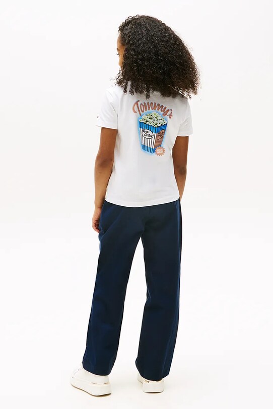 Tommy Hilfiger t-shirt biały KG0KG08812.9BYA