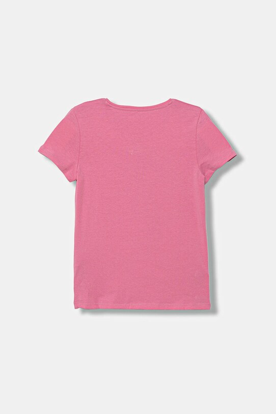 Guess t-shirt dziecięcy J2YI51.K6YW1.9BYA różowy AW25