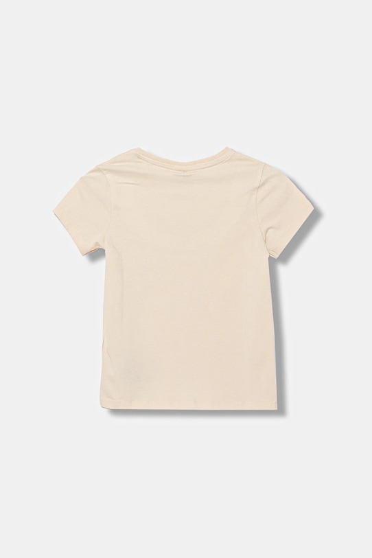 Guess t-shirt dziecięcy J4RI49.J1314.9BYA beżowy AW25