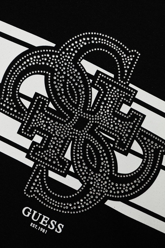 Dziewczynka Guess t-shirt dziecięcy J5YI09.K6YW4.9BYA czarny