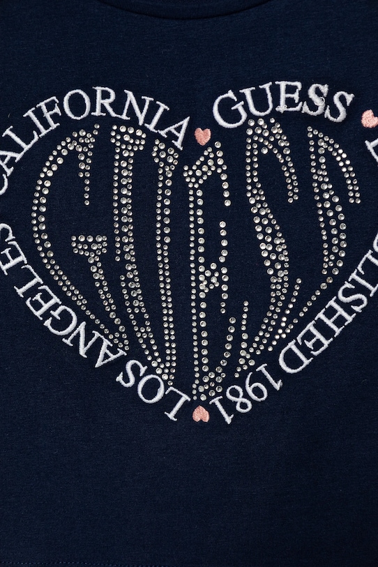 Fete Guess tricou copii J5YI22.K6YW4.9BYA bleumarin