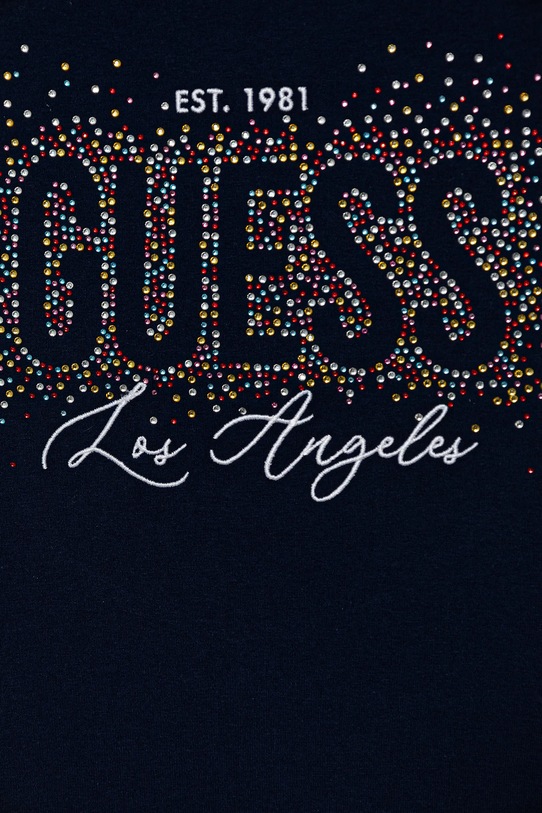 Dziewczynka Guess t-shirt dziecięcy J5YI23.K6YW4.9BYA granatowy