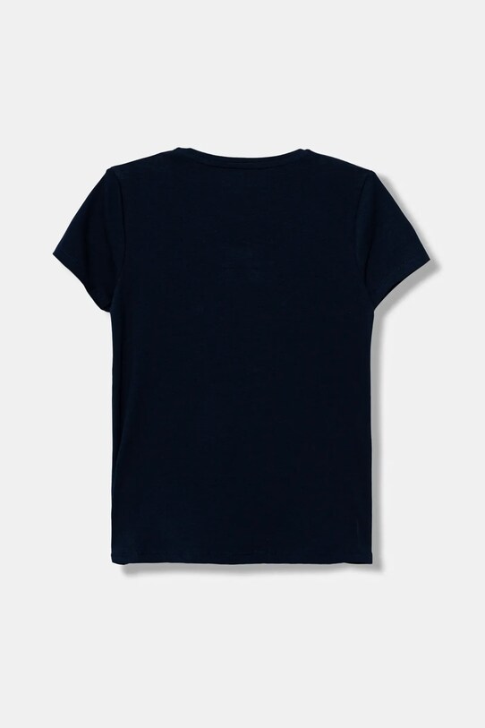 Guess t-shirt dziecięcy J5YI25.K6YW4.9BYA granatowy AW25