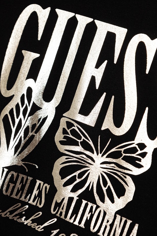 Dziewczynka Guess t-shirt dziecięcy J5YI31.K6YW4.9BYA czarny