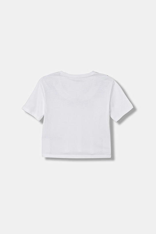 Guess t-shirt bawełniany dziecięcy J5YI33.K8HM4.9BYA biały AW25