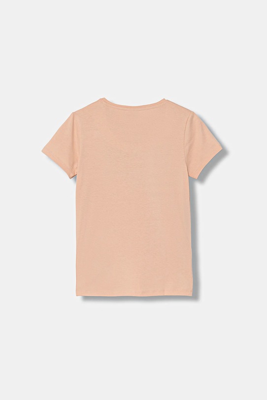 Guess t-shirt bawełniany dziecięcy J5YI40.I3Z14.9BYA pomarańczowy AW25