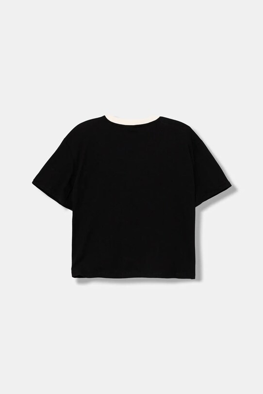 Guess t-shirt bawełniany dziecięcy J5YI44.I3Z14.9BYA czarny AW25