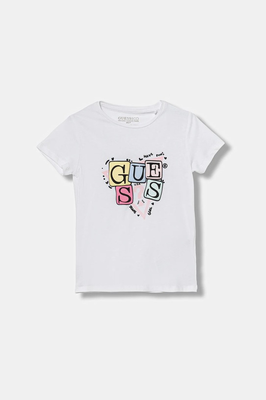 Guess t-shirt dziecięcy pozostałe biały K5YI01.K6YW4.9BYA