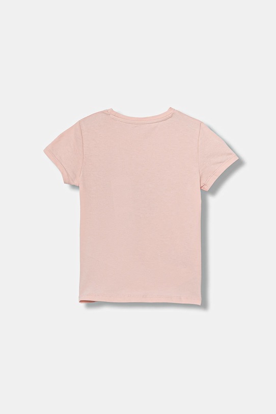 Guess t-shirt dziecięcy K5YI01.K6YW4.9BYA różowy AW25