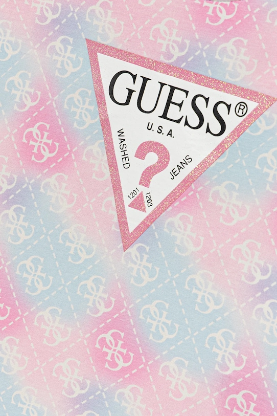 Deklice Otroška kratka majica Guess K5YI02.K6YW4.9BYA roza