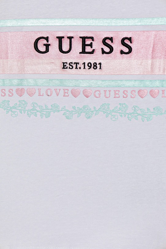 Dziewczynka Guess t-shirt dziecięcy K5YI04.K6YW4.9BYA biały
