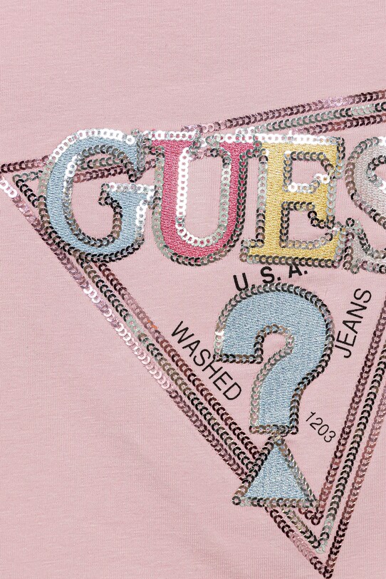Lány Guess gyerek póló K5YI06.K6YW4.9BYA rózsaszín