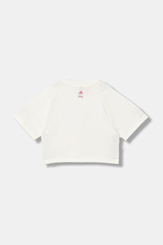 adidas t-shirt dziecięcy JL9191 biały AW25