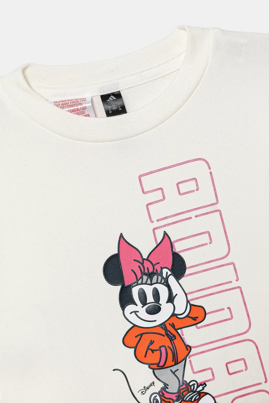 Παιδικό μπλουζάκι adidas λευκό JL9191