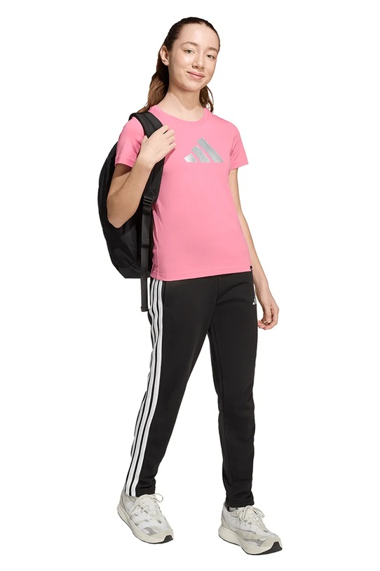 adidas t-shirt bawełniany dziecięcy JV5261