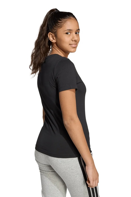 adidas tricou de bumbac pentru copii JV5262 negru