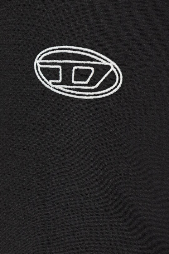 Deklice Otroška bombažna kratka majica Diesel TIXAN T-SHIRT J02428 črna