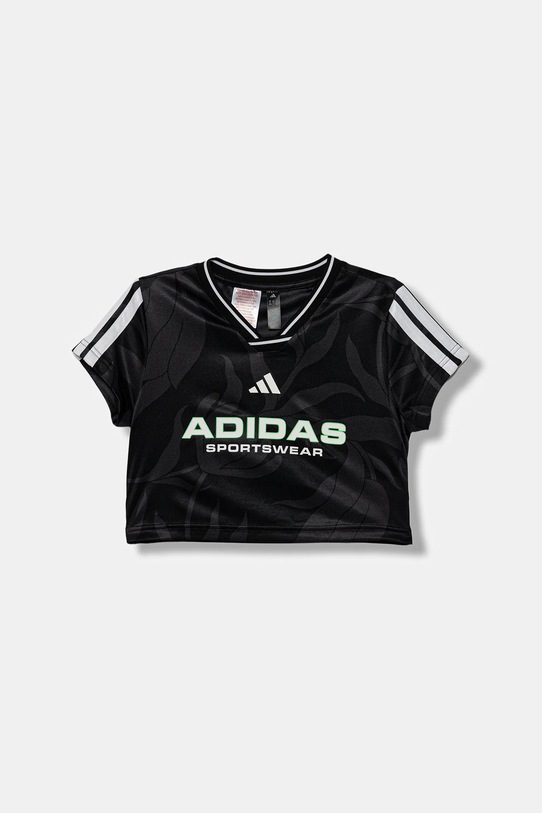Детска тениска adidas шпиц черен JW7453