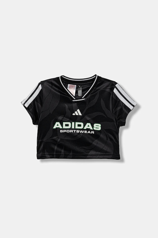 adidas t-shirt dziecięcy JW7453 czarny AW25