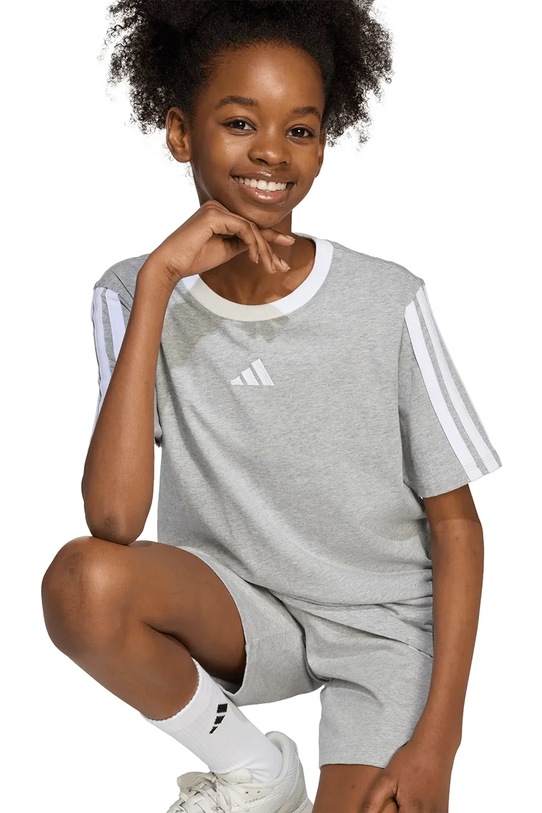 Detské bavlnené tričko adidas JW8631