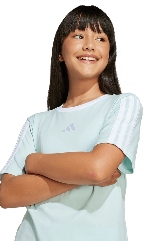 Παιδικό βαμβακερό μπλουζάκι adidas JW8632