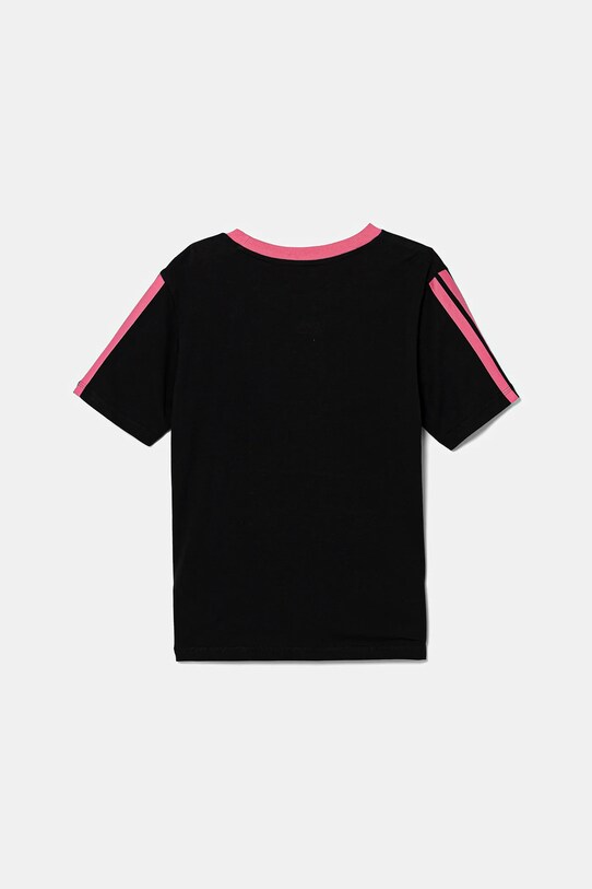 adidas gyerek pamut póló JW8633 fekete AW25