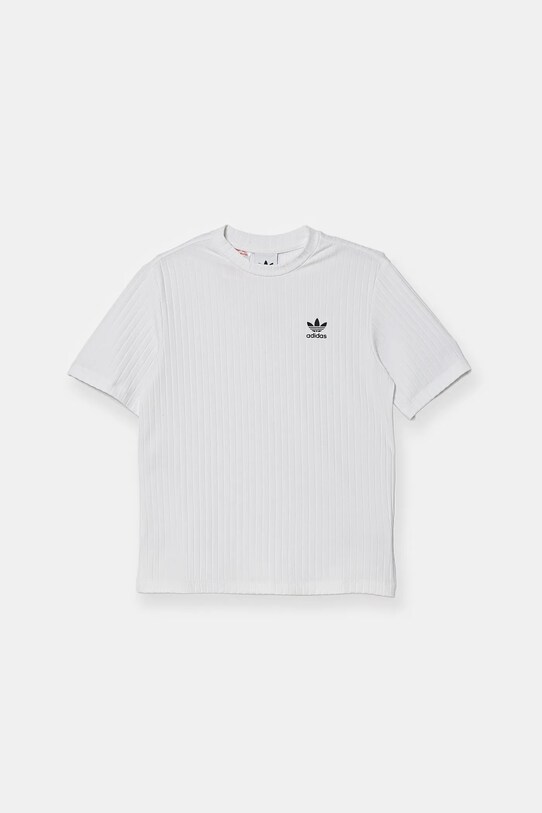 Детская футболка adidas Originals с эластаном белый JX5179