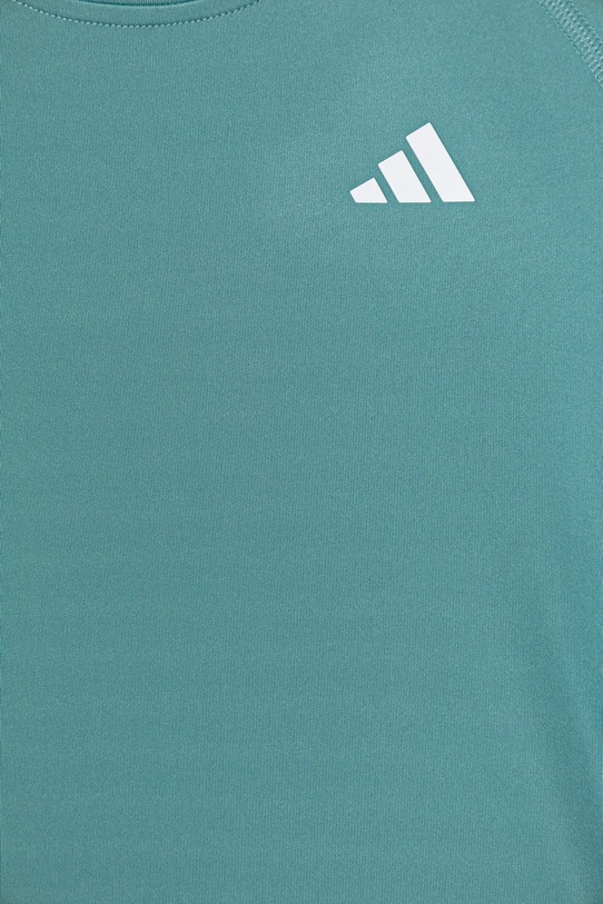 Dziewczynka adidas Performance t-shirt dziecięcy JY2861 turkusowy