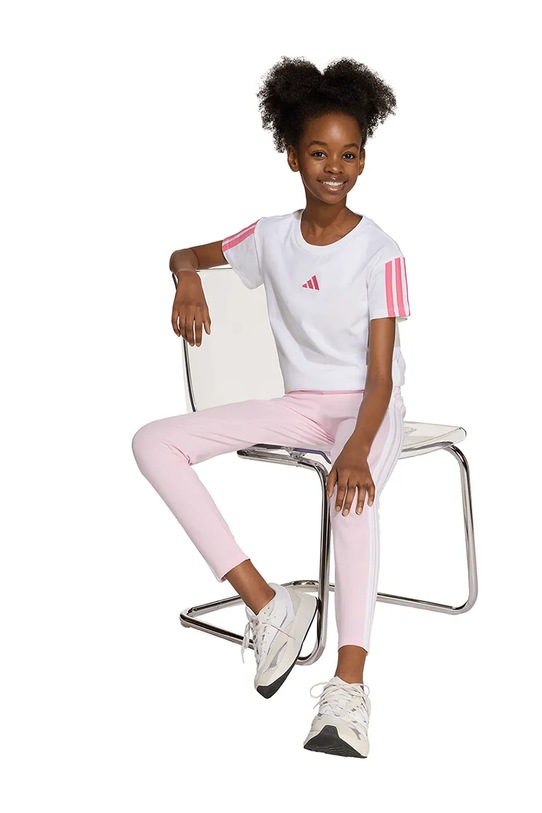 adidas t-shirt bawełniany dziecięcy JY4973
