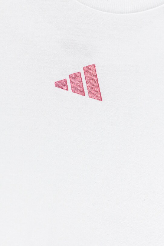 Lány adidas gyerek pamut póló JY4973 fehér