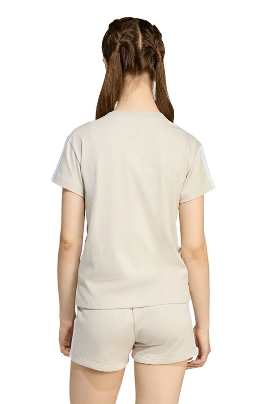 adidas tricou de bumbac pentru copii KB7299 bej