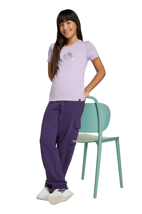Dětské bavlněné tričko adidas JV5263