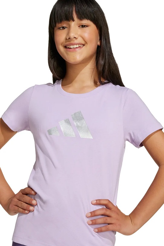 Dětské bavlněné tričko adidas JV5263